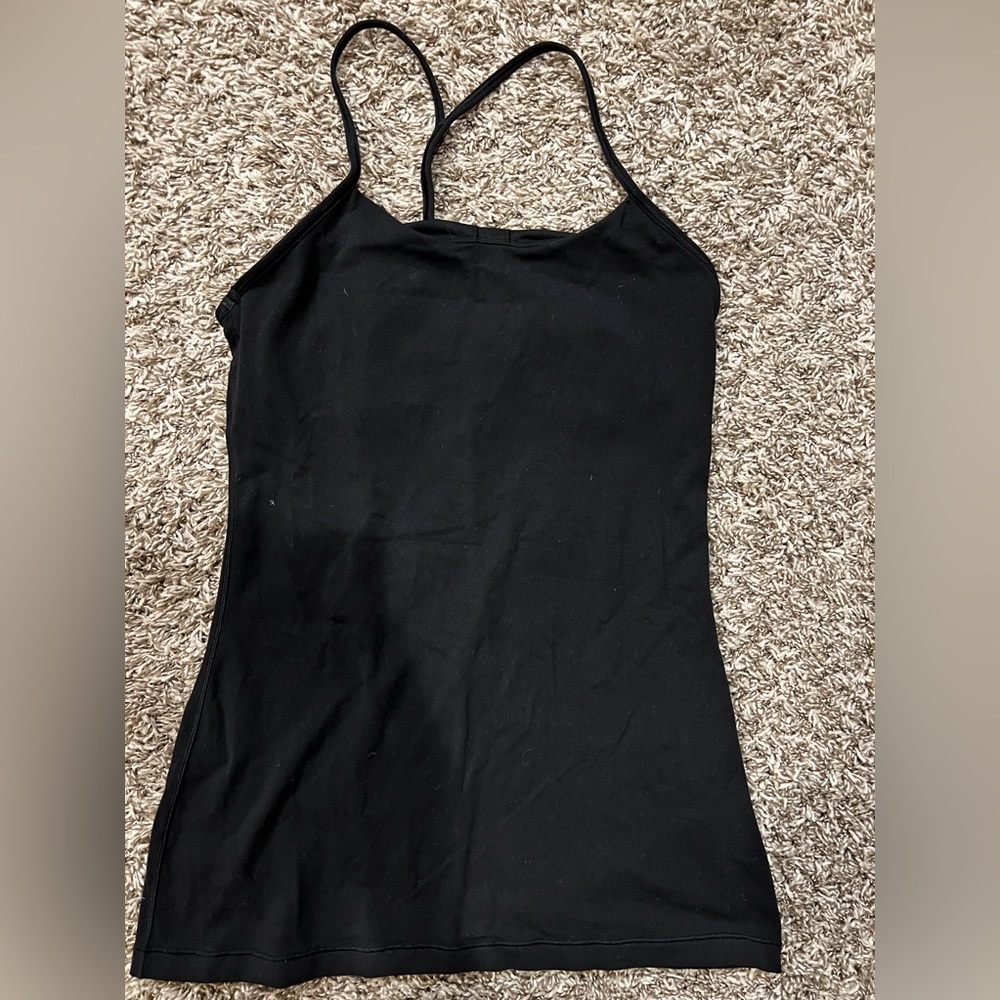 lululemon athletica Black Tank Top